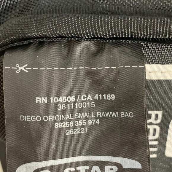 G-STar Raw Adults Diego‎ Original Zipper Pocket Adjustable Star Bag - Picture 12 of 14